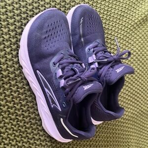 Altra Purple Sneakers Lightweight Mesh Design